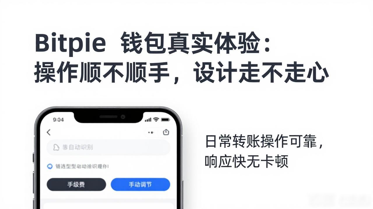 Bitpie钱包真实体验：操作顺不顺手，设计走不走心