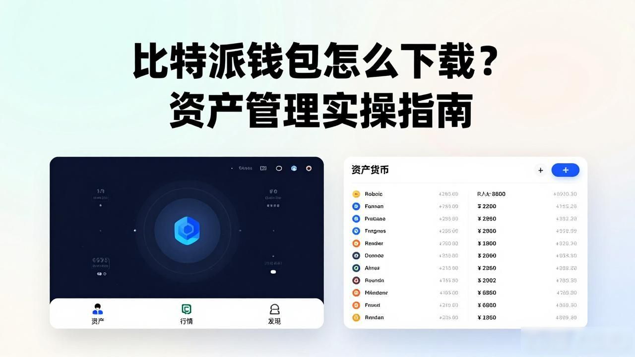 比特派钱包怎么下载？资产管理实操指南