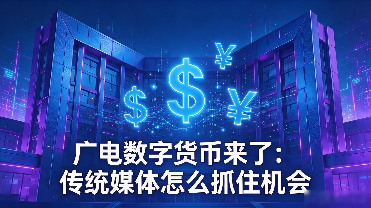 广电数字货币来了：传统媒体怎么抓住机会