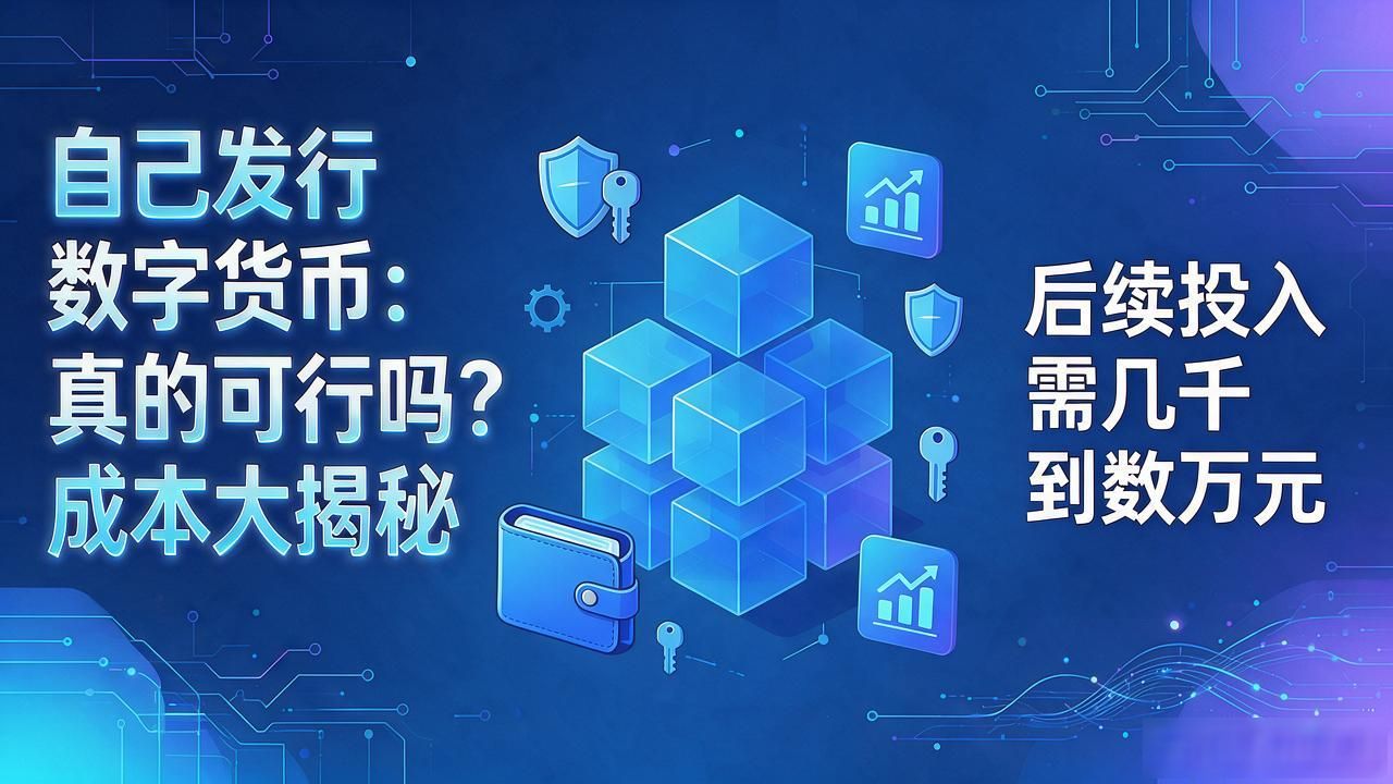 自己发行数字货币：真的可行吗？成本大揭秘