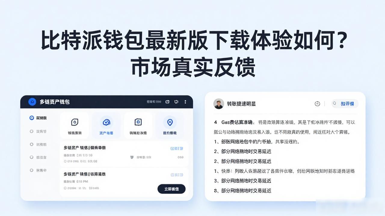 比特派钱包app官方下载最新版本的用户体验与市场响应_比特派钱包界面设计与功能优化_比特派钱包最新版本