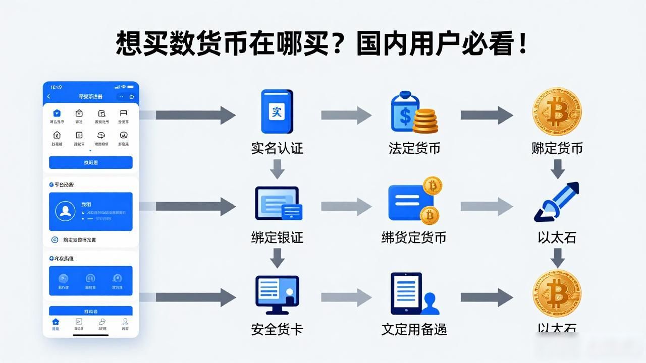 想买数字货币在哪买？国内用户必看！