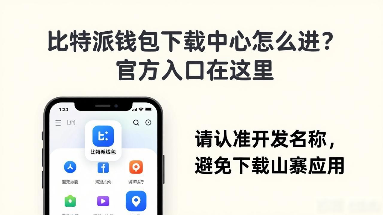 比特派钱包下载中心怎么进？官方入口在这里