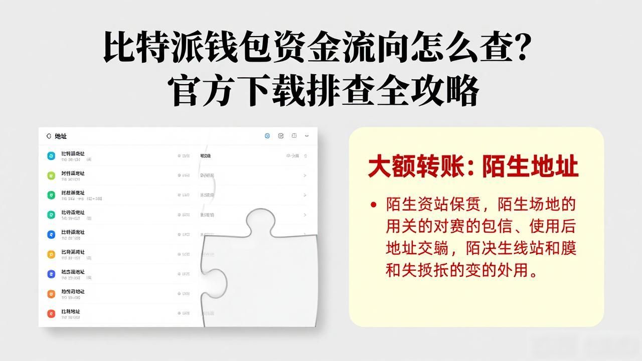 比特派钱包资金流向怎么查？官方下载排查全攻略