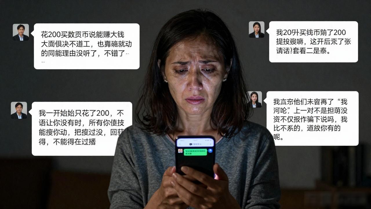花200买数字货币说能赚大钱？我劝你别掏了，十有八九是骗局