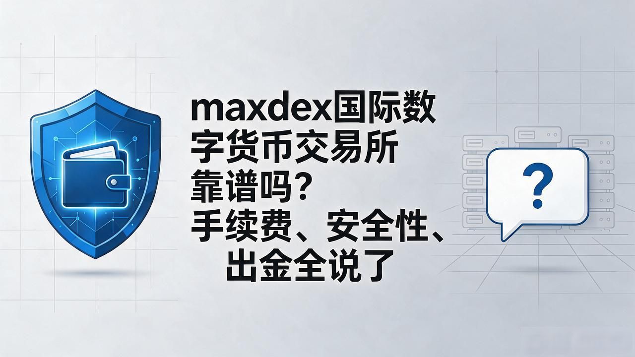 maxdex国际数字货币交易所靠谱吗？手续费、安全性、出金全说了