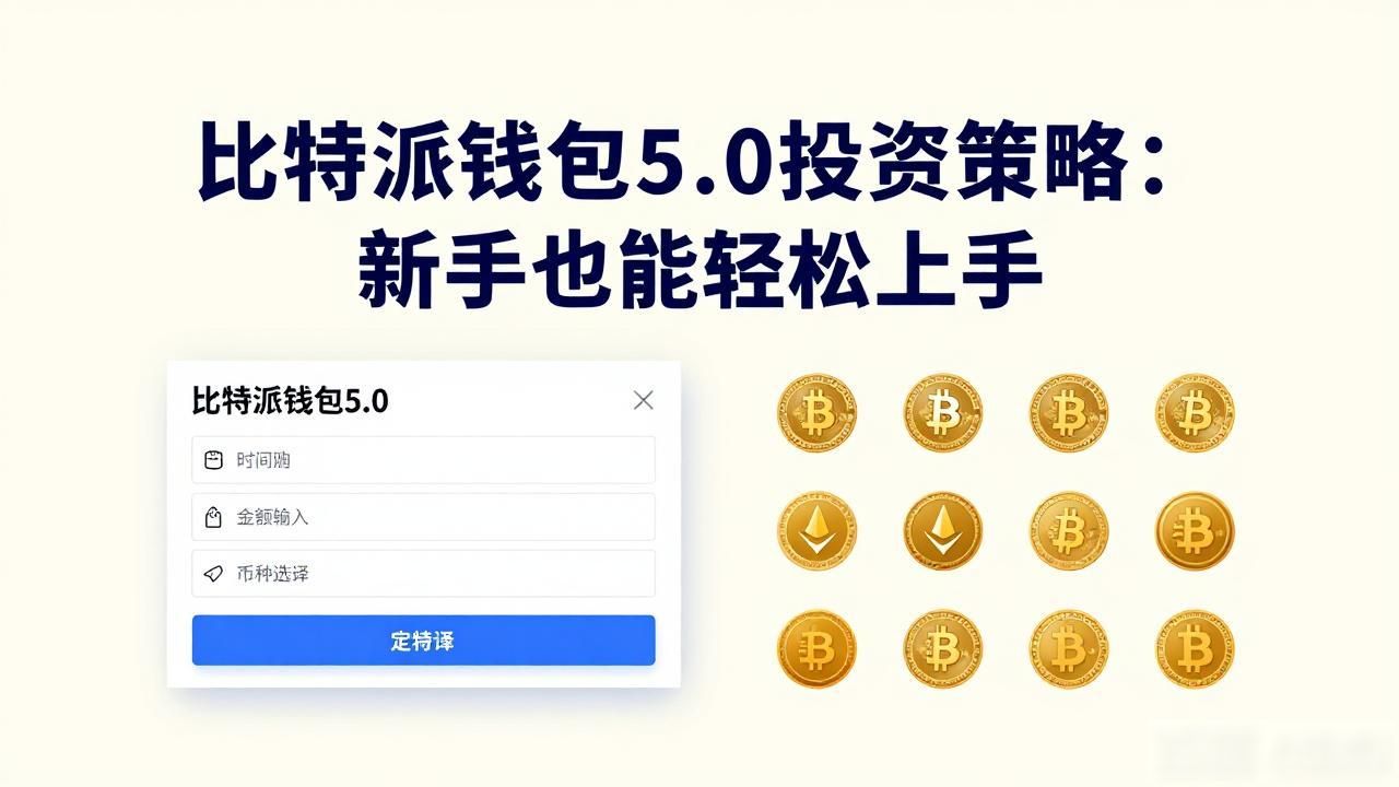 比特派钱包5.0投资策略：新手也能轻松上手