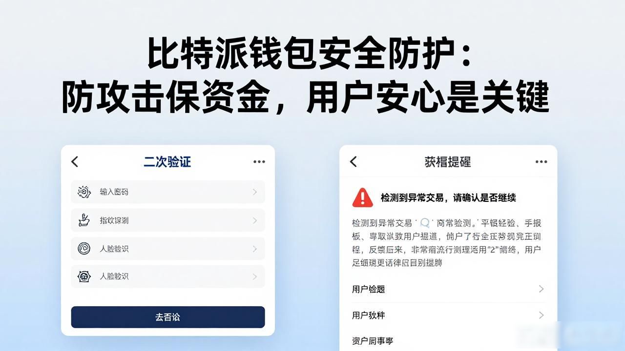 比特派钱包安全防护：防攻击保资金，用户安心是关键