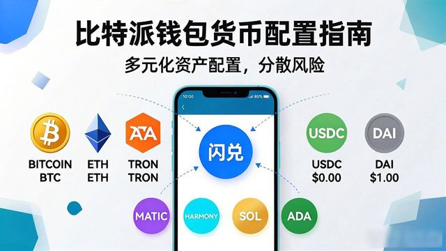 比特派下载后，怎么配多种币？