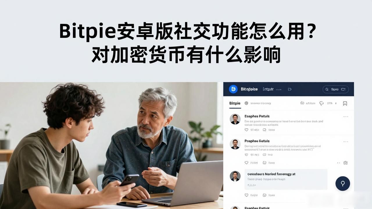 Bitpie安卓版社交功能怎么用？对加密货币有什么影响