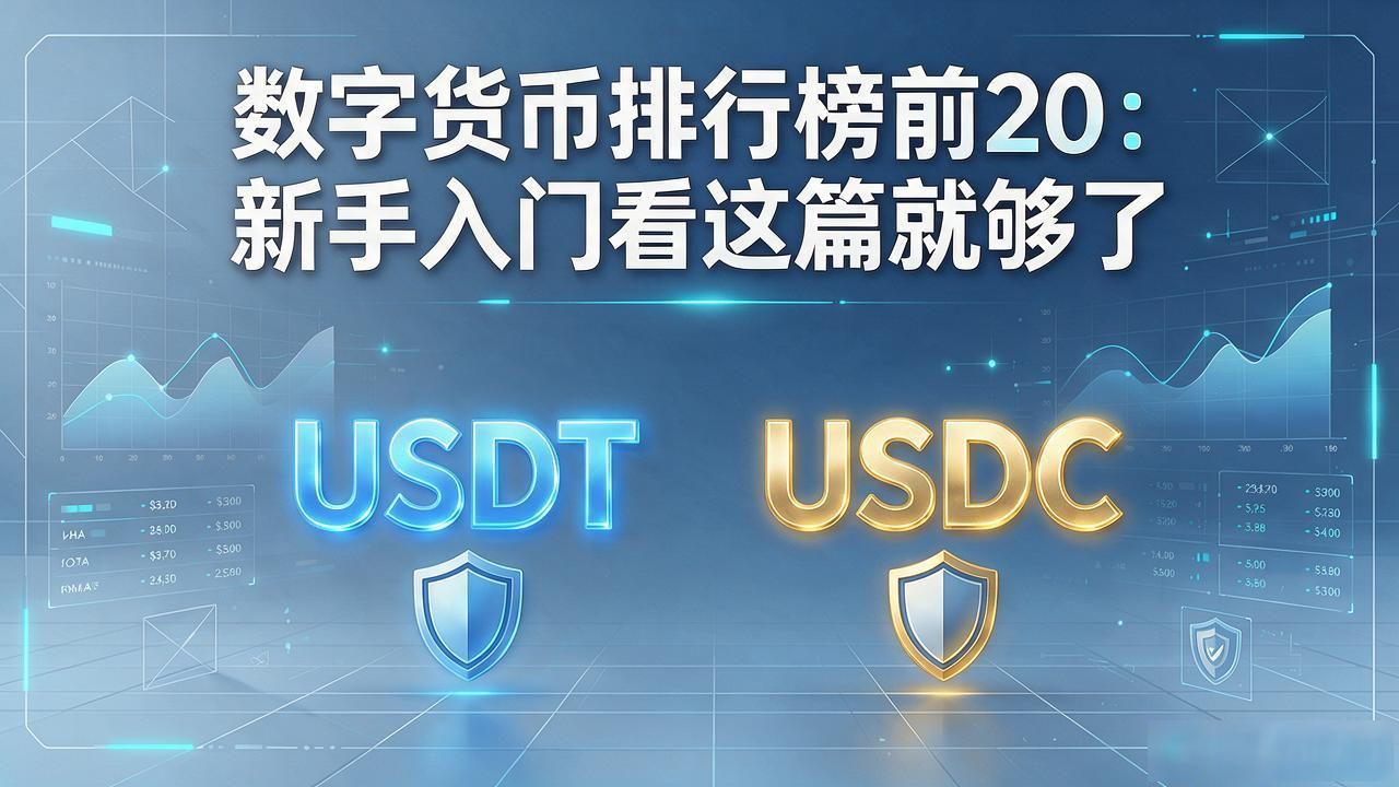 数字货币排行榜前20：新手入门看这篇就够了