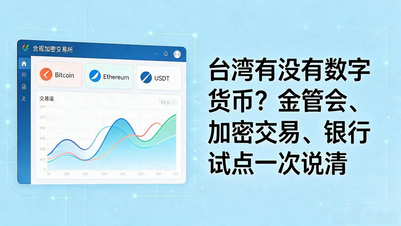 台湾有没有数字货币？金管会、加密交易、银行试点一次说清
