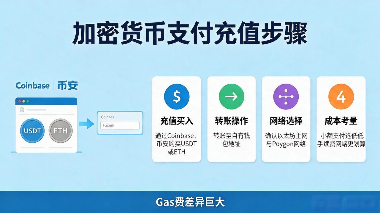 如何用加密货币完成线上和线下支付