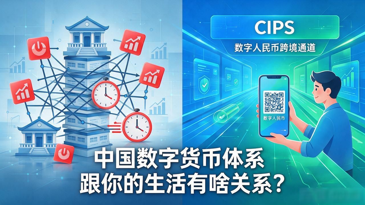 中国数字货币体系 跟你的生活有啥关系