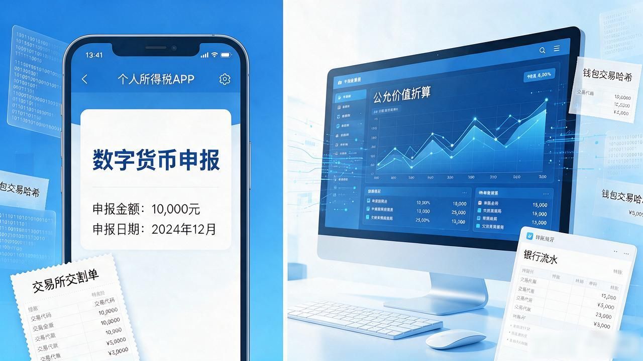 数字货币申报到底怎么填？个人和企业操作差别很大，别搞混了