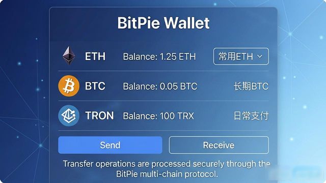 比特派钱包添加多种钱包教程