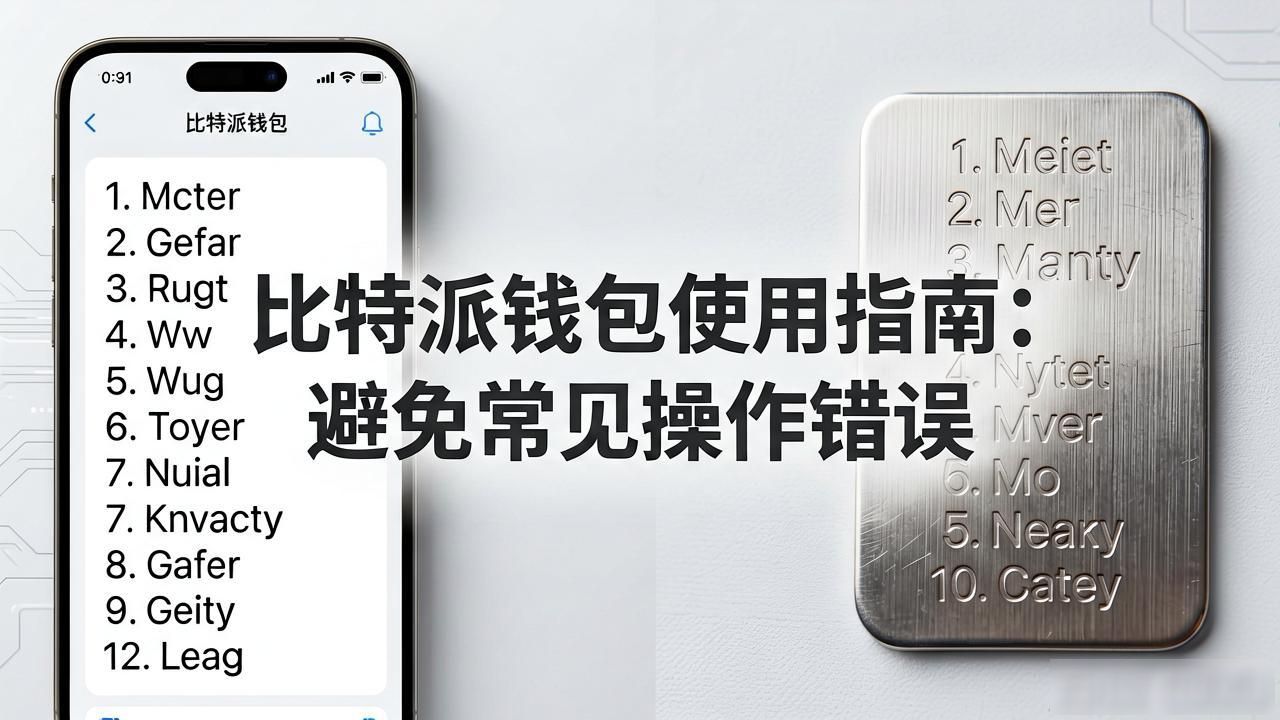 比特派钱包使用指南：避免常见操作错误