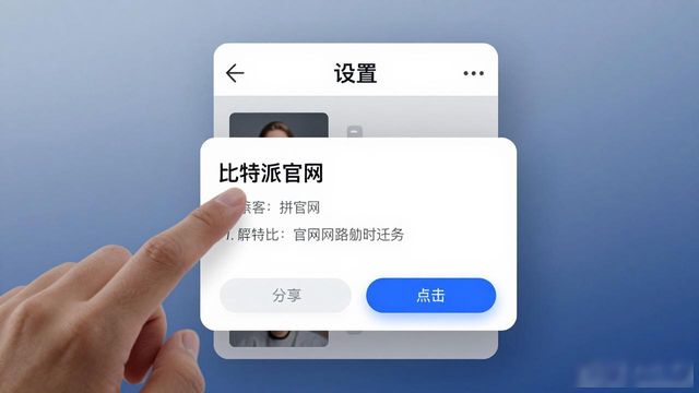 比特派官网在哪找？3步直达入口