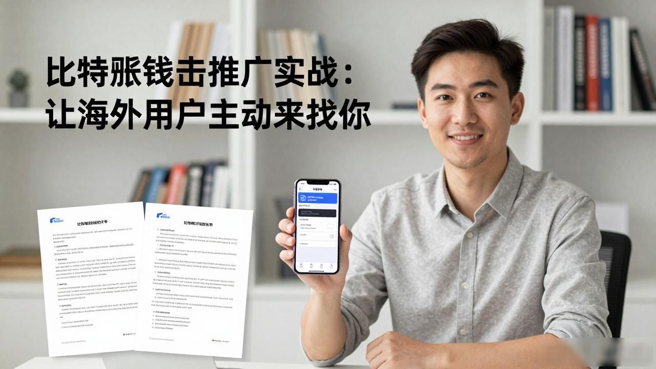 比特派钱包推广实战：让海外用户主动来找你