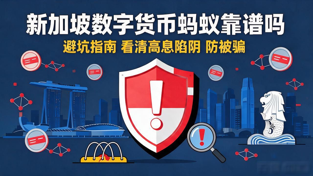 新加坡数字货币蚂蚁靠谱吗 避坑指南看清高息陷阱防被骗