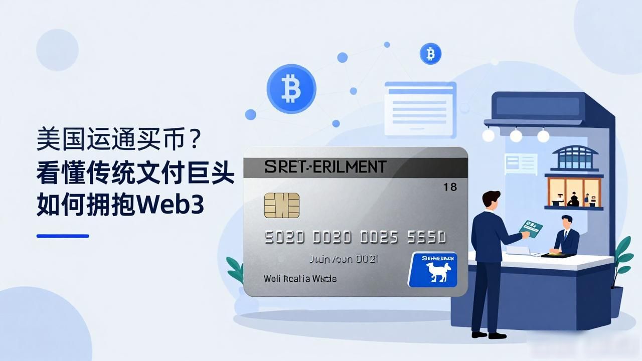 美国运通买币？看懂传统支付巨头如何拥抱Web3