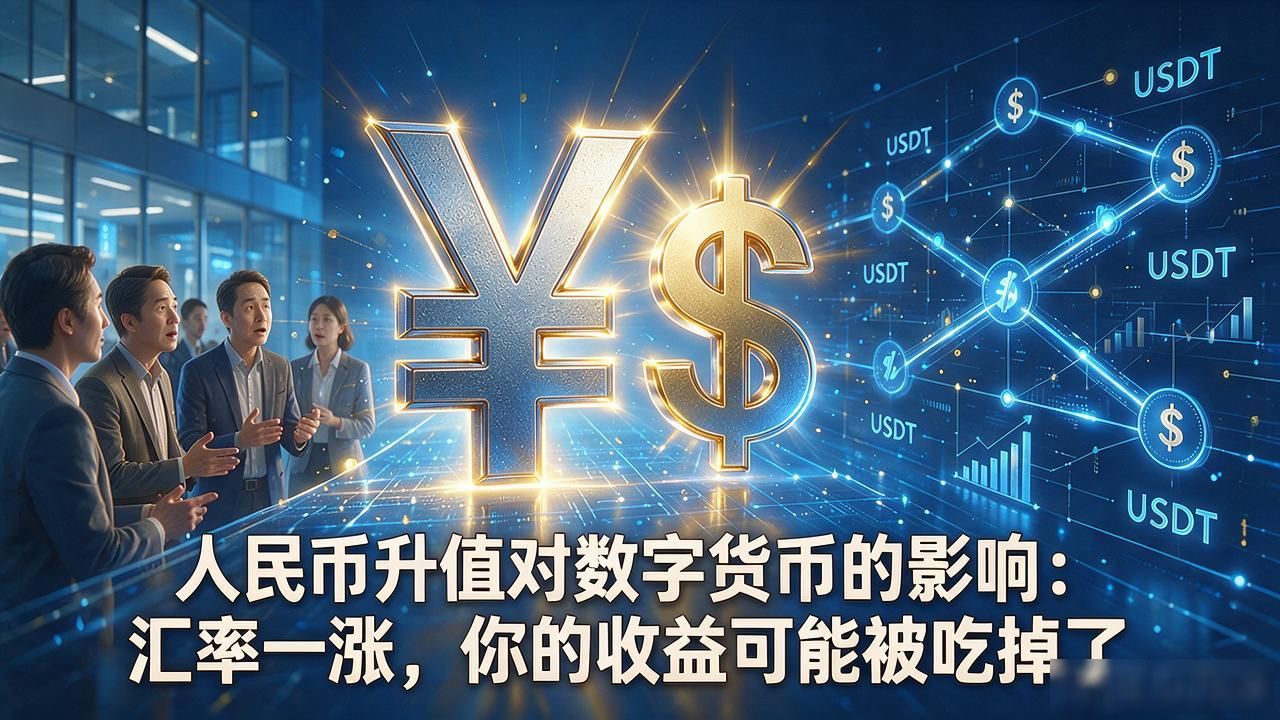 人民币升值对数字货币的影响：汇率一涨，你的收益可能被吃掉了