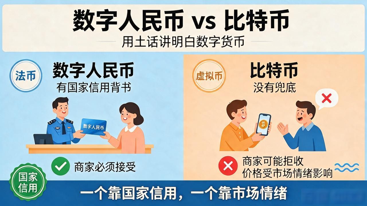 朋友问了三遍数字货币是啥，干了半辈子银行，我今儿用土话讲明白