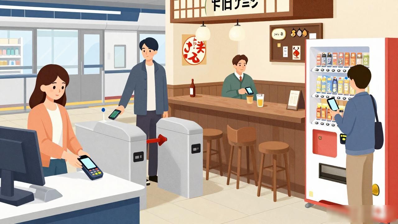Edy WAON Suica iD支付_日本数字货币使用场景_日本数字货币怎么用的