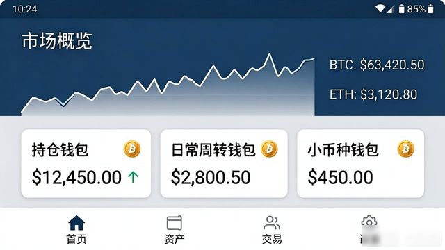 手机上看币价涨跌？用BitPie安卓版盯盘最方便
