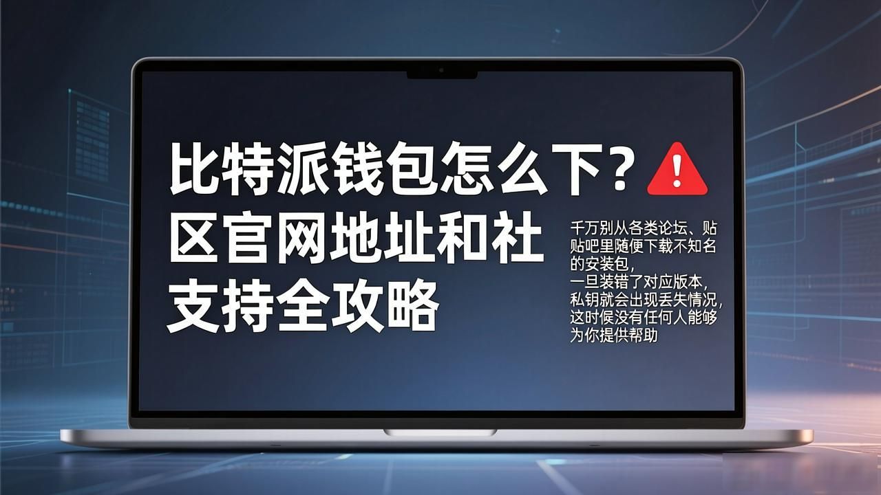 比特派钱包怎么下？官网地址和社区支持全攻略
