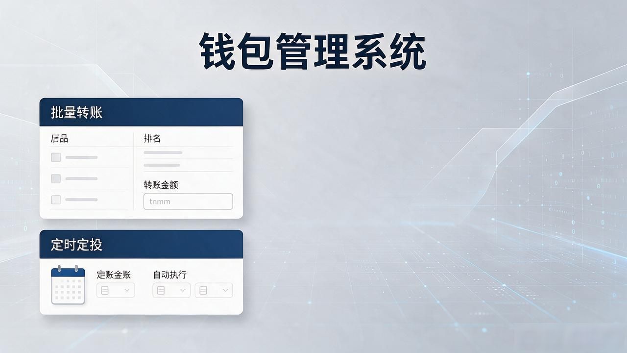 跨币种资产全景视图API对接数字资产交易所_多链兼容高效流转风险隔离集成平台_数字货币钱包管理系统