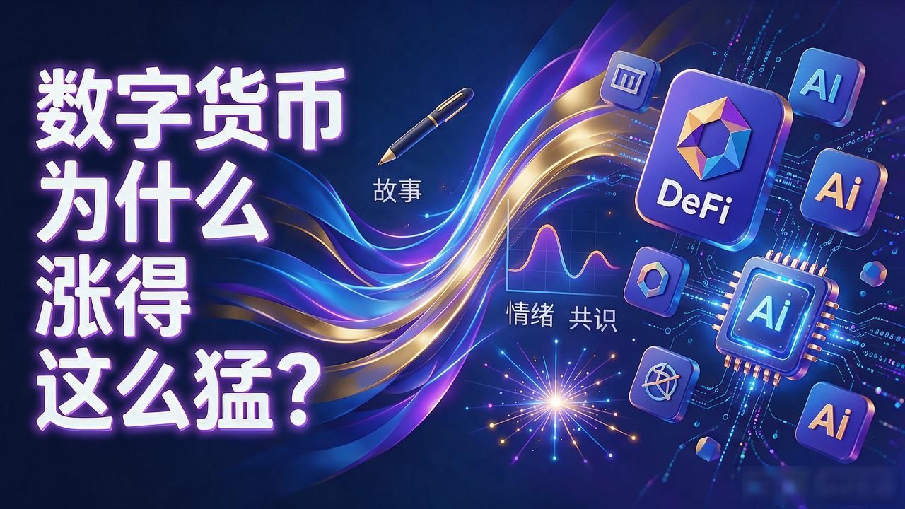 数字货币为什么涨得这么猛？一个老币民拆解涨幅的几个核心特点