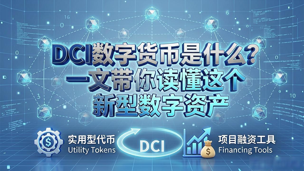 DCI数字货币是什么？一文带你读懂这个新型数字资产