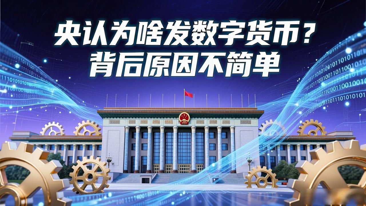 央行为啥发数字货币？背后原因不简单