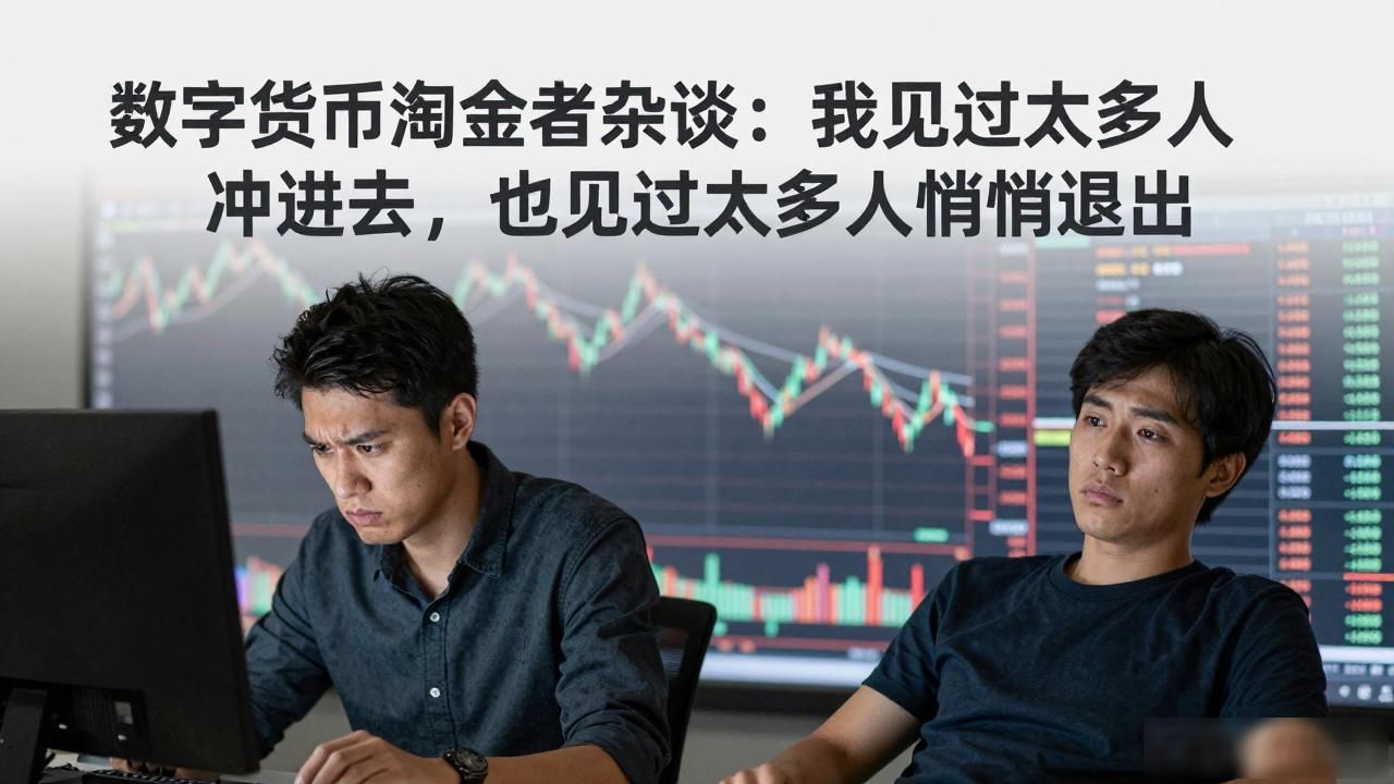 数字货币淘金者杂谈：我见过太多人冲进去，也见过太多人悄悄退出