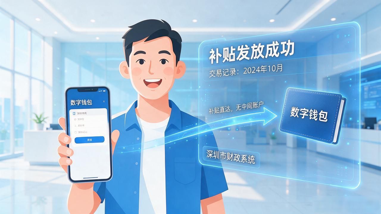 深圳市政务数字货币到底怎么用？从缴费到发补贴，这些场景已经能体验