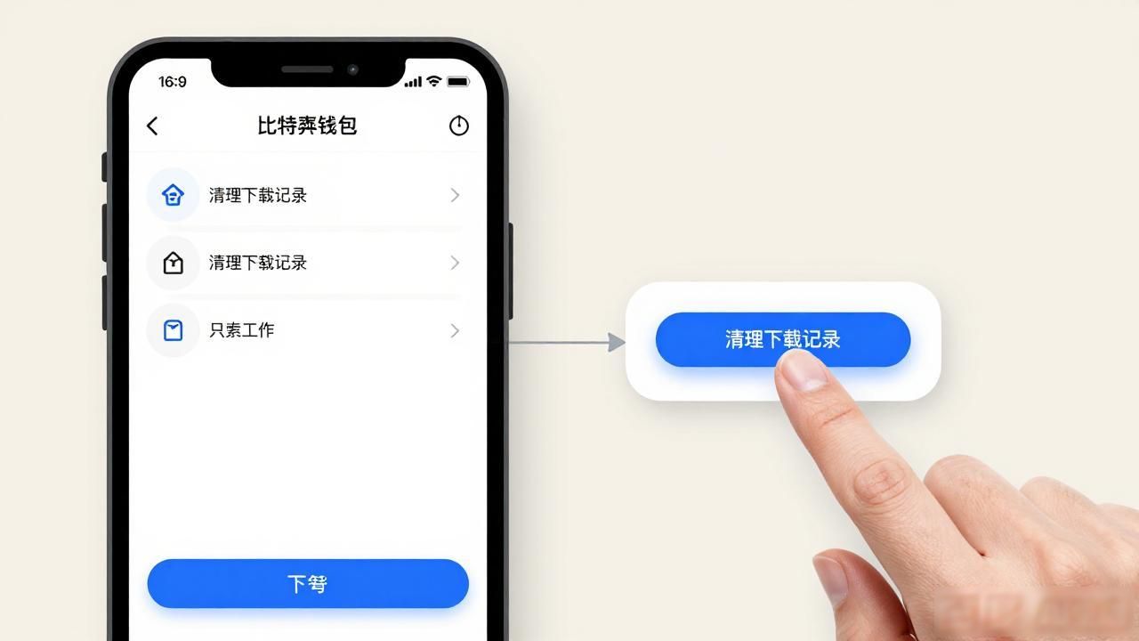 比特派钱包查看下载记录教程