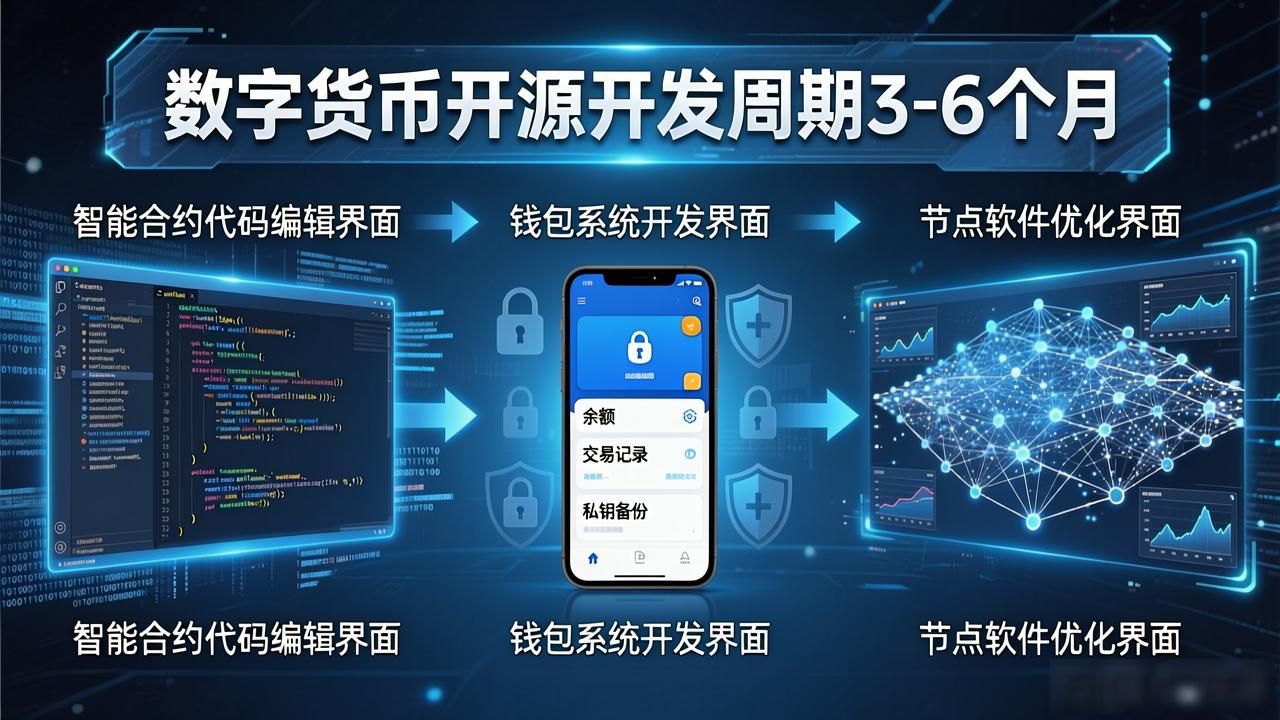 数字货币开源需要多久？完整开发周期大揭秘