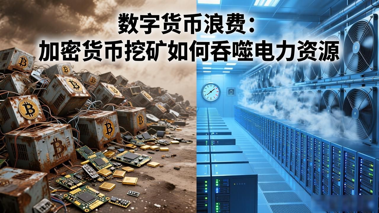 数字货币浪费：加密货币挖矿如何吞噬电力资源