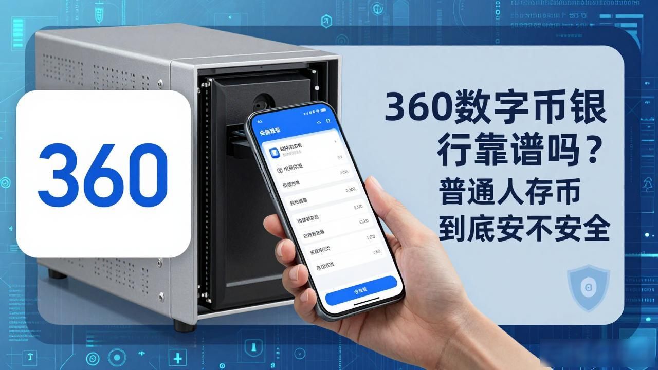 360数字货币银行靠谱吗？普通人存币到底安不安全