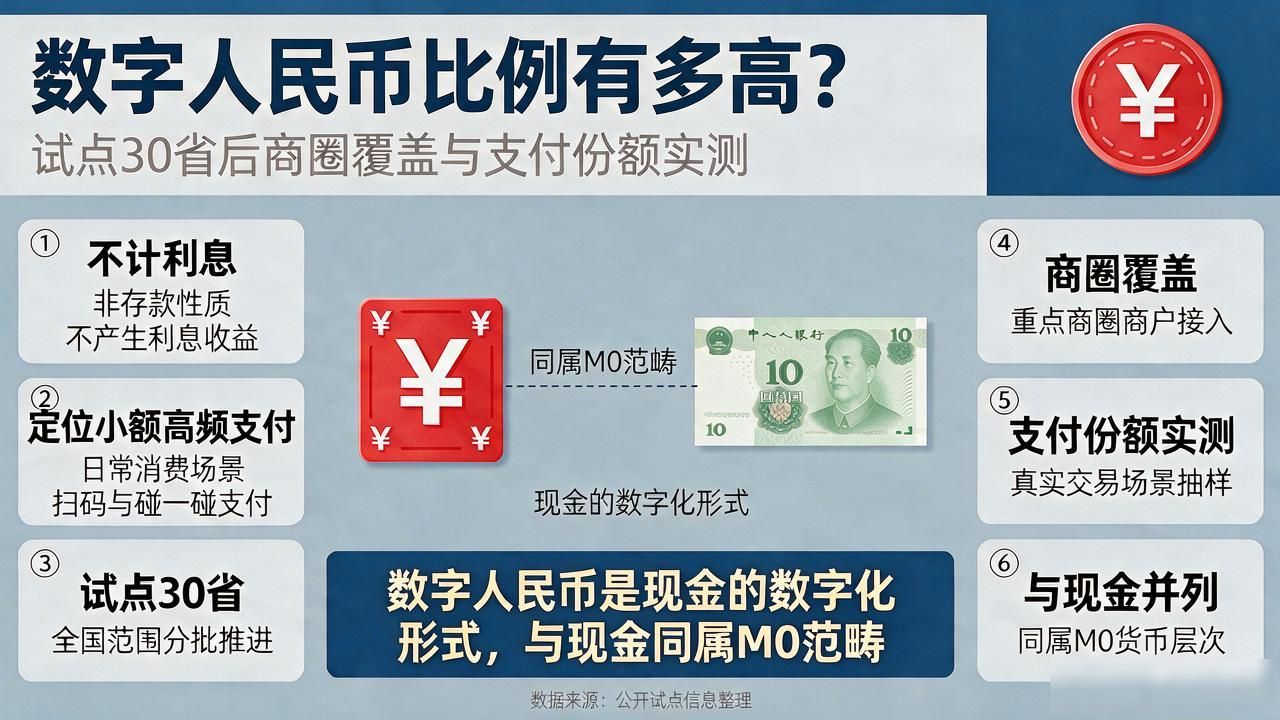 M0货币体系e-CNY增速_数字货币人民币的比例_数字人民币流通量占比