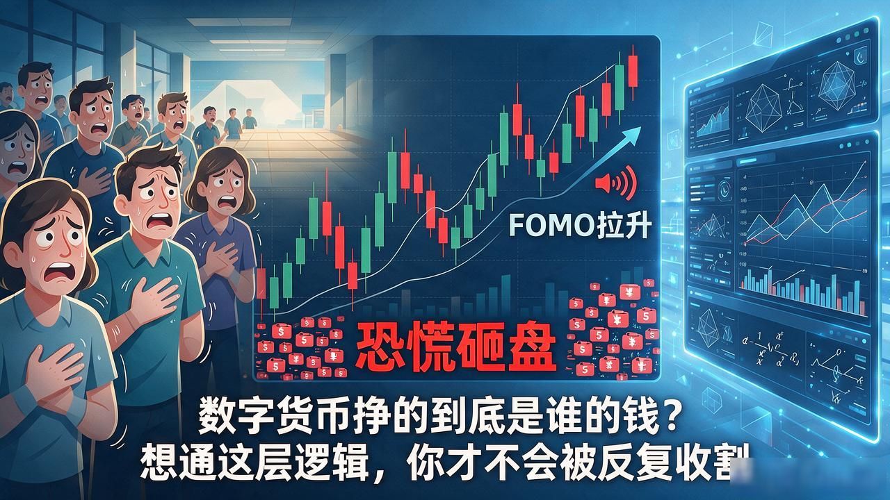 数字货币挣的到底是谁的钱？想通这层逻辑，你才不会被反复收割