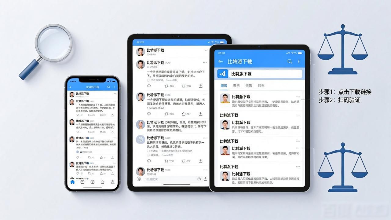下载比特派钱包前，这样看清信息真假