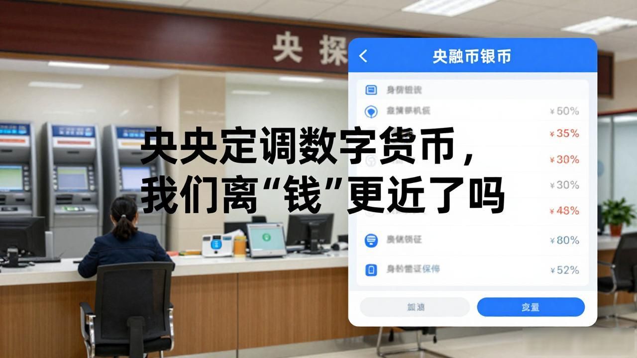 央行定调数字货币，我们离"钱"更近了吗