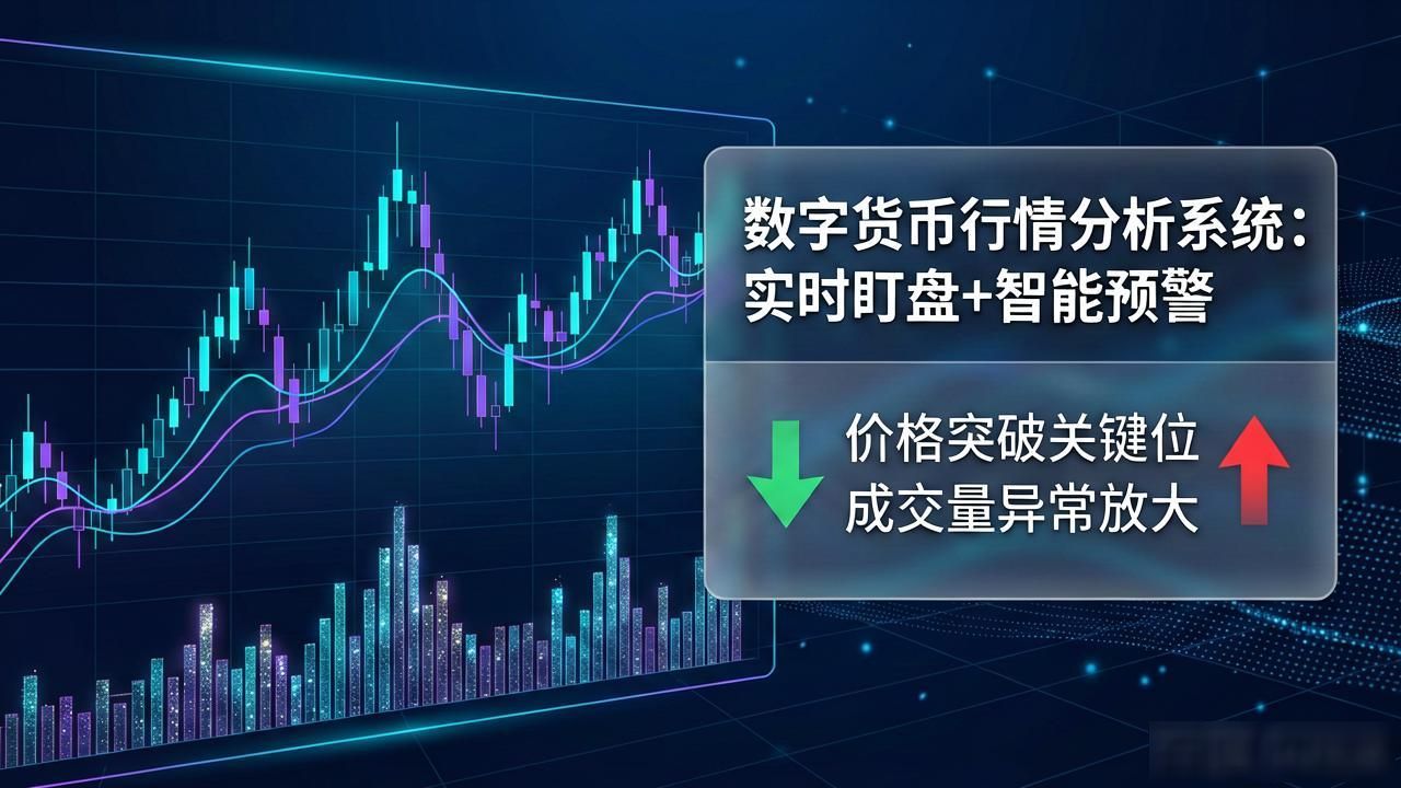 数字货币行情分析系统：实时盯盘+智能预警