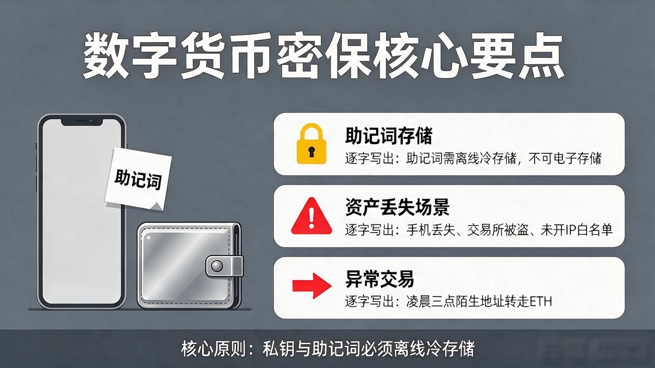数字货币密保概念到底怎么理解？看完这篇你的钱包才算真安全