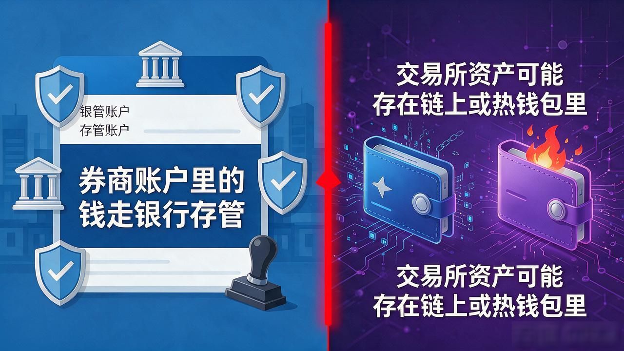 数字货币交易所和券商到底有啥不同，老交易员帮你掰扯清楚