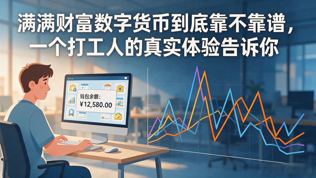 满满财富数字货币到底靠不靠谱，一个打工人的真实体验告诉你