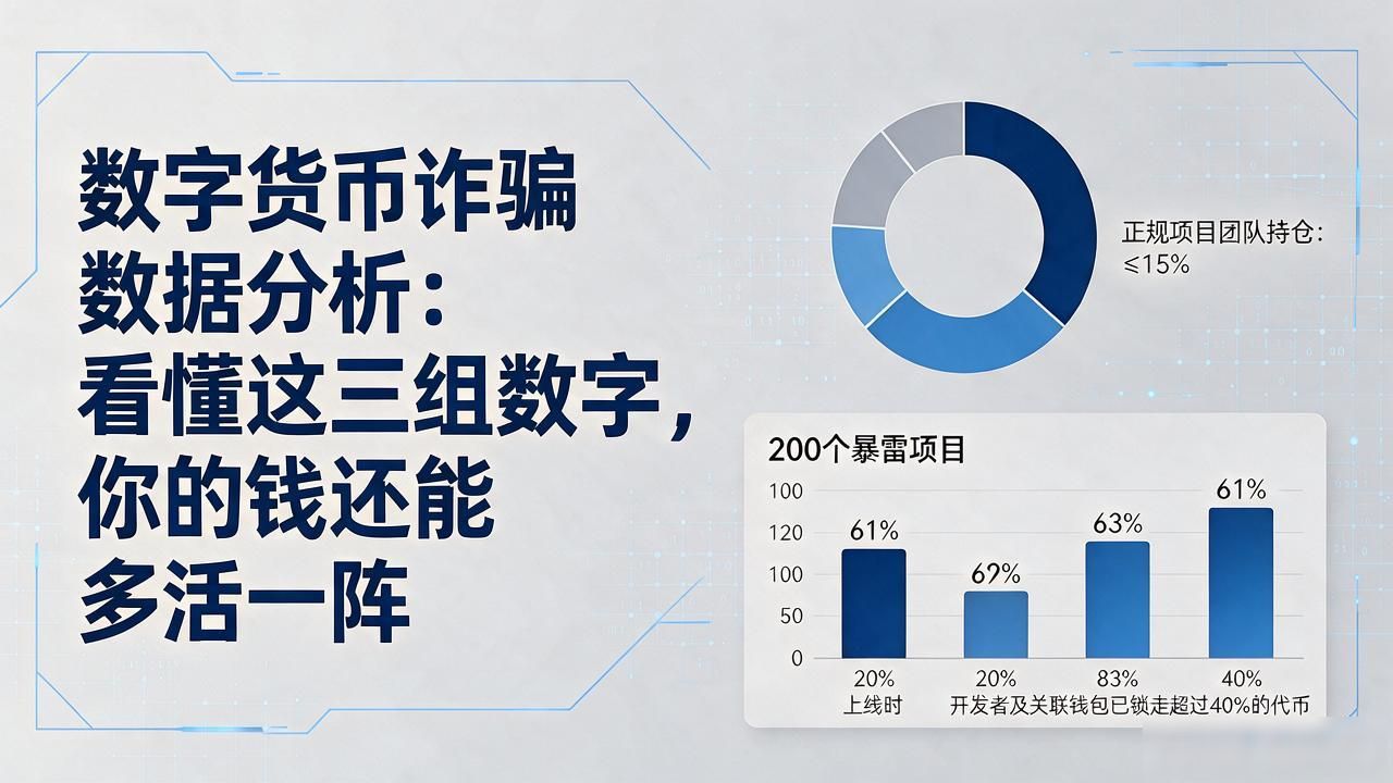 数字货币诈骗数据分析_开发者钱包集中度_虚假交易量占比