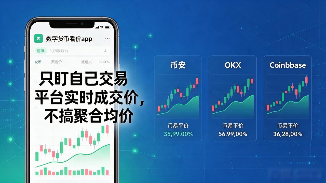 挑数字货币看价app别只看下载量，实时币价体验才是关键